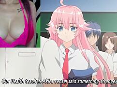 Hey, teacher and students jerk off in class - Hentai Saimin Class Ep 1!