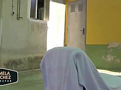 Giving Me A Rod To My Black Pussy Hairs To Make Me Horny - Jesus Sanchezx