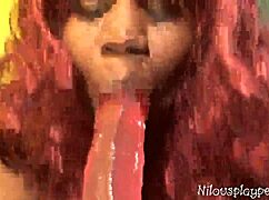 Nilou Achtland Bouncing Her Big Ass While Moaning Loudly