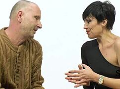 Milf Handjob and Cowgirl Riding in Casting Interview!