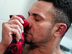 did you see the stepmom getting excited watching her stepson sniff her panties in the bathroom?