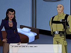 Dc Comics Brunette Gets Anal Orgasm in Unlimited Game!