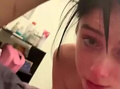 Skinny Teen Sucking Cock