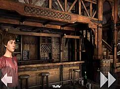 Perverted Waitress With Big Tits And Ass In Anime Hentai