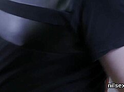 Spicy chick felt overwhelming emotions during anal assylum treatment