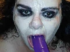 Ms. TL Throat Explores Toys and Gagging Techniques in Deepthroat Session