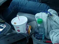 Camden NJ whore deepthroats and gags on my cock in the car 😍💦