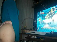 Gamer Girl Engages In Intriguing Play With Me During High Definition Session