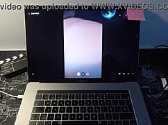 spanish milf actress chats with fan on webcam