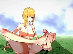 this 3d hentai features big ass and tits in intense sex scene