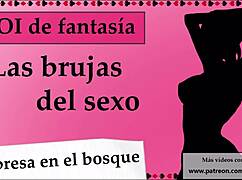 Medieval fantasy jerk off instructions in the forest.