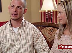 chloe says, 'look at my big titties' while meeting horny couples for some fun