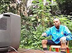 Did the ebony sisters get fucked by the football psycho?