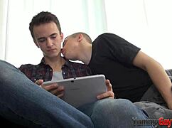 Twinks, keep licking those feet for kinky pleasure