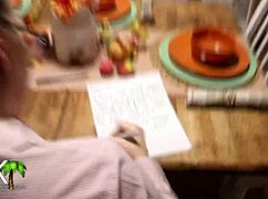 Boys Next Door Teach Rough Face Fucking Lesson In Trailer.