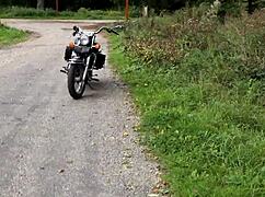 Slater, the French rock dude, bangs Stella in wild action.