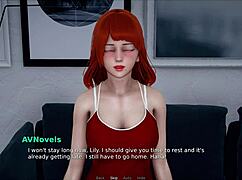 Teen With Small Tits Plays Game With Bully Lover