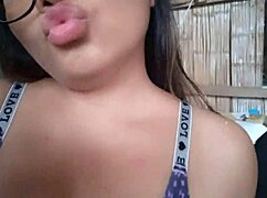 I sent homemade porn to my stepdad to come over. He gave me a wild morning fuck!