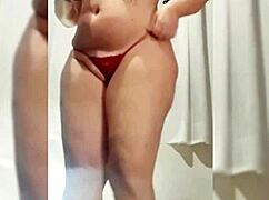 mirelladelicia shows off big ass in lingerie, twerking and playing with anal toys