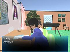 Femdom Humiliates Slut Slave In University Enslavement Game