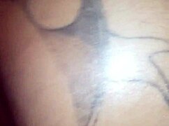 Ebony Babe Takes Big Black Cock Creampie in Her Ass