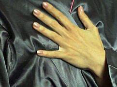 Hey, watch this crazy bitch squirt and get cum everywhere!