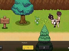 Hentai game Village Rhapsody Parte 4, narrated farm chaos in Español