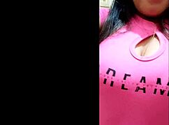 my horny step-sister starts homemade porn in the house