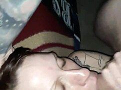 Wife Gags On Monster Cock In POV Deepthroat!