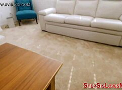 slutty teen rides cock with handjob blowjob and facial cumshot