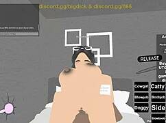 this roblox porn features deepthroat and anal scenes