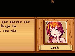 xtardew valley - leah y abigail parte 2 en español - stardew valley threesome fucking group sex