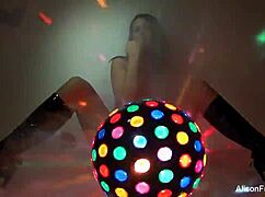 Alison tyler behind the scenes showing big tits and pussy