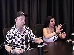 Woman Kisses Him, Irritates Another Man Who Cums On Car Door.