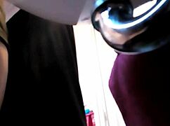 sexy amonwan caught on hidden cam without knowing. is she aware of the spying?