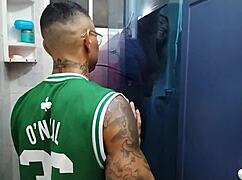 fernandinha fernandez called me to fix the shower, but i fucked her big tits and ass with cum