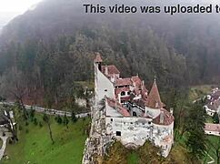 Young spanish girl with glasses rides monster cock in car outdoor sex.