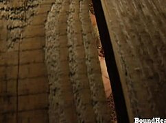 Watch this bound lesbian madame orgasm hard under voyeur domination!