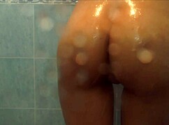 Nasty Latina Teen Pees In Shower Fetish