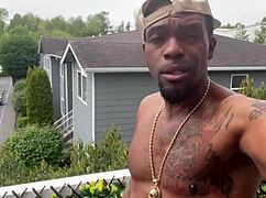 big cocked rome major cums on tattooed virah payam's tongue.