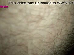 The prostitute gives a rimjob to the hairy macho guy.