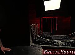 Bound Couple's First BDSM Sex As Excited Youthful Tourists