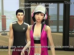 doing sexercise with my horny girlfriend in the park