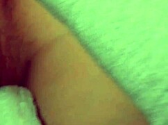 Messy married woman in the house