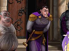 Elf milf with big tits gets rough orgasm!