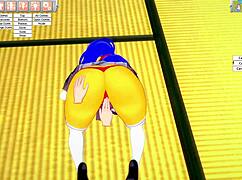 i'm marge simpson, getting fucked hard in my big ass by a monster cock.