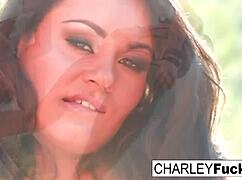 charley chase shows off her sexy body 😘