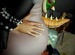 Bowsette Riding Cowgirl In Pov Super Mario Porn Parody