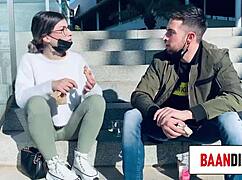 fan meets european teen on tinder for a sexy encounter