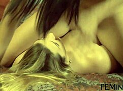 Blonde stripper gets her pussy licked in a group fingering session